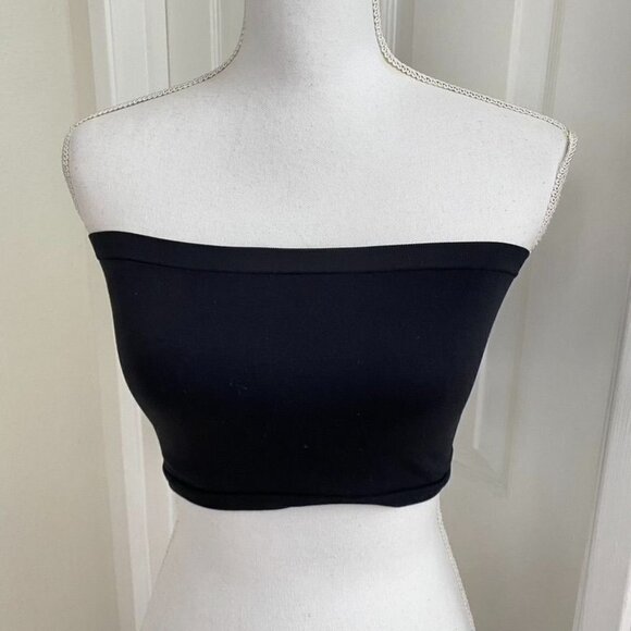 Frenchi 2 Pack Bandeaus Black Taupe Sz S/M - Picture 5 of 7